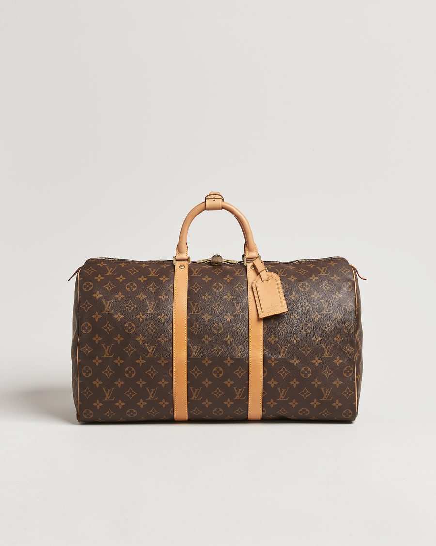 Homme | Louis Vuitton Pre-Owned Keepall 50 Monogram | Louis Vuitton Pre-Owned | Keepall 50 Monogram