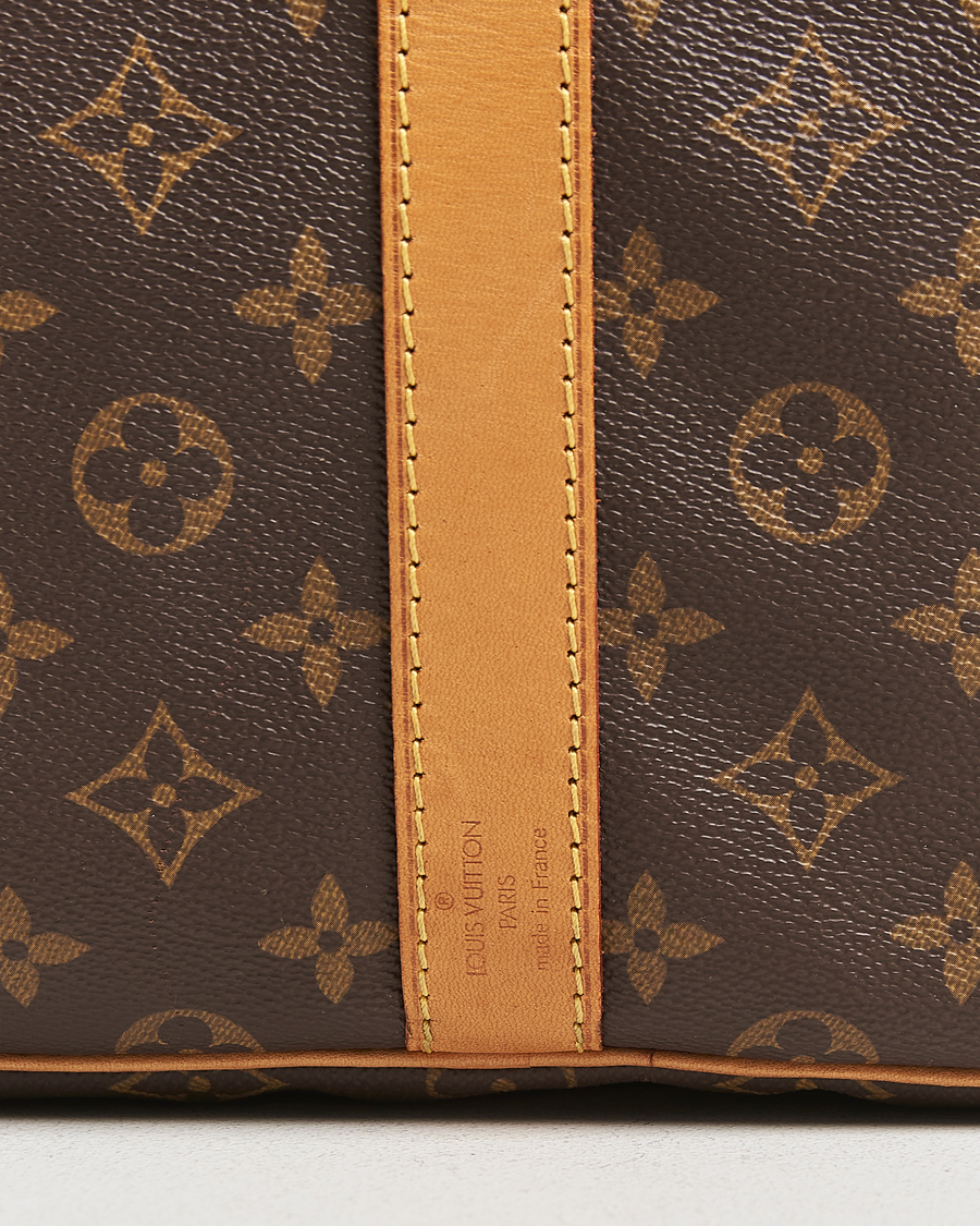 Homme | Louis Vuitton Pre-Owned Keepall Bandoulière 55 Monogram | Louis Vuitton Pre-Owned | Keepall Bandoulière 55 Monogram