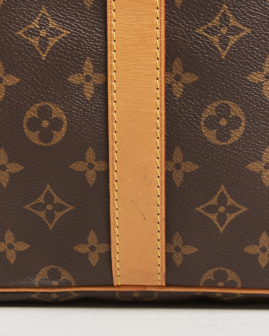 Homme | Louis Vuitton Pre-Owned Keepall Bandoulière 55 Monogram | Louis Vuitton Pre-Owned | Keepall Bandoulière 55 Monogram