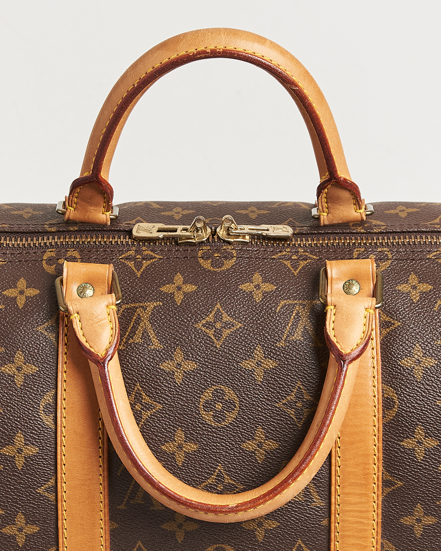 Homme | Louis Vuitton Pre-Owned Keepall Bandoulière 50 Monogram | Louis Vuitton Pre-Owned | Keepall Bandoulière 50 Monogram