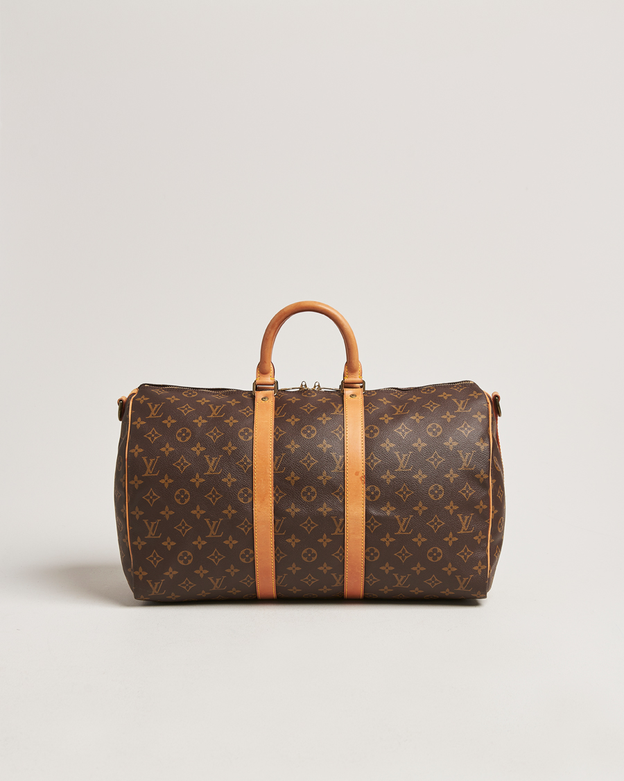 Heren | Louis Vuitton Pre-Owned Keepall Bandoulière 45 Monogram | Louis Vuitton Pre-Owned | Keepall Bandoulière 45 Monogram