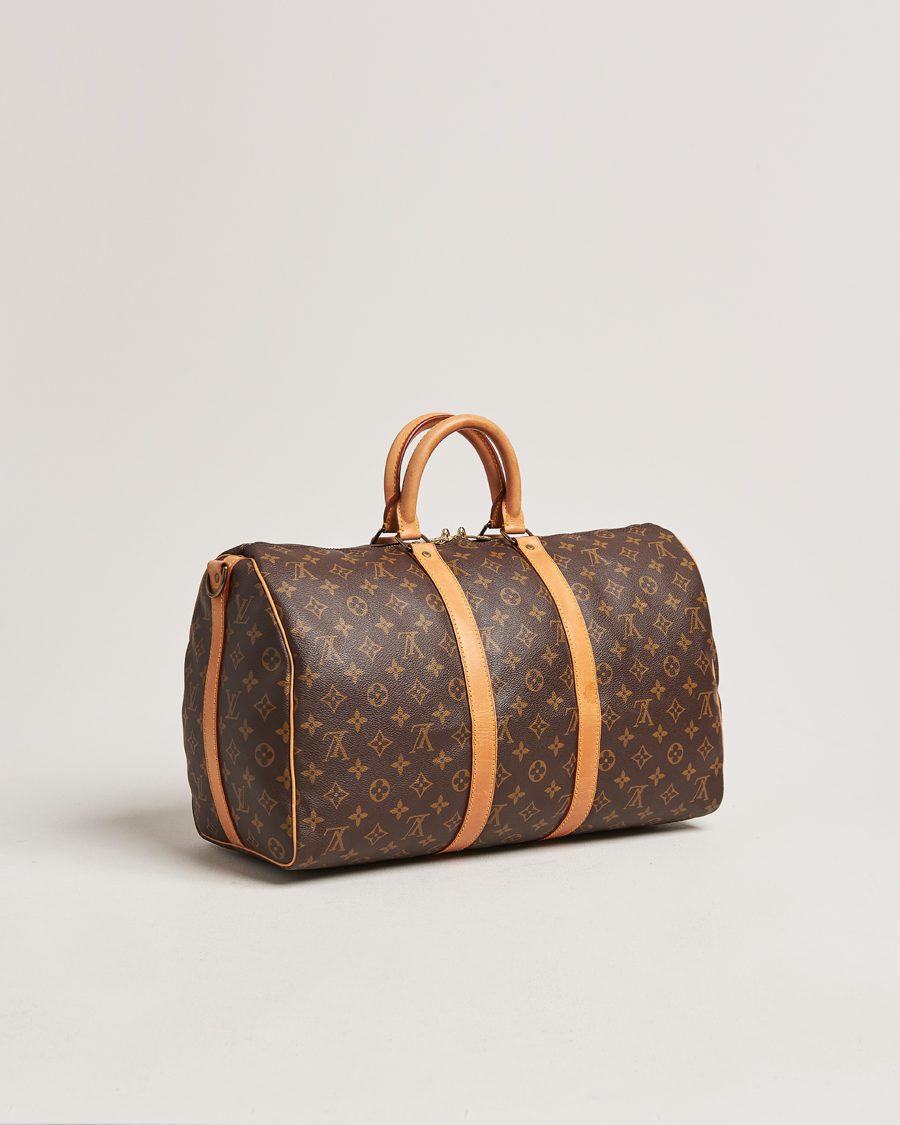 Heren | Louis Vuitton Pre-Owned Keepall Bandoulière 45 Monogram | Louis Vuitton Pre-Owned | Keepall Bandoulière 45 Monogram