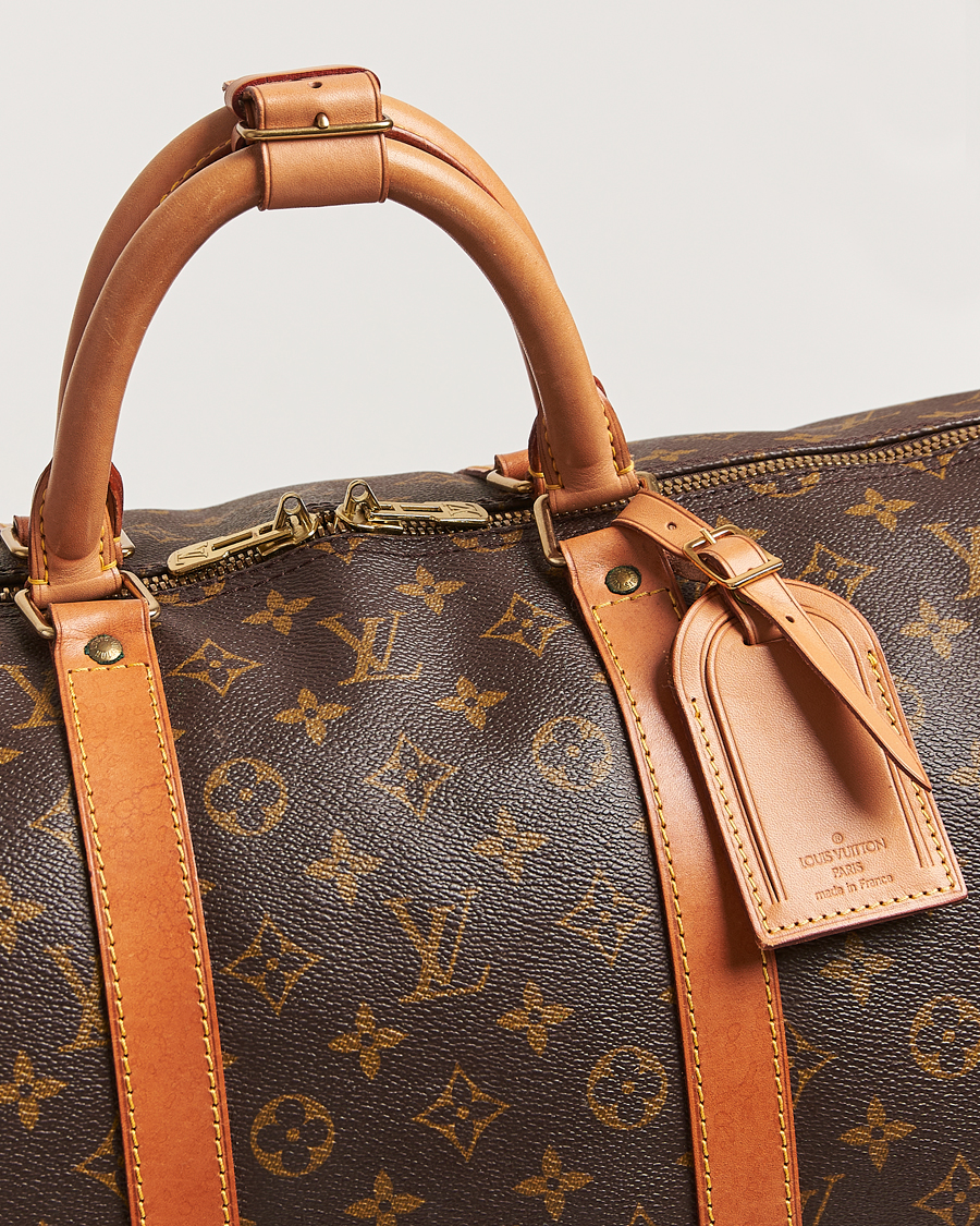Heren | Louis Vuitton Pre-Owned Keepall Bandoulière 55 Monogram | Louis Vuitton Pre-Owned | Keepall Bandoulière 55 Monogram