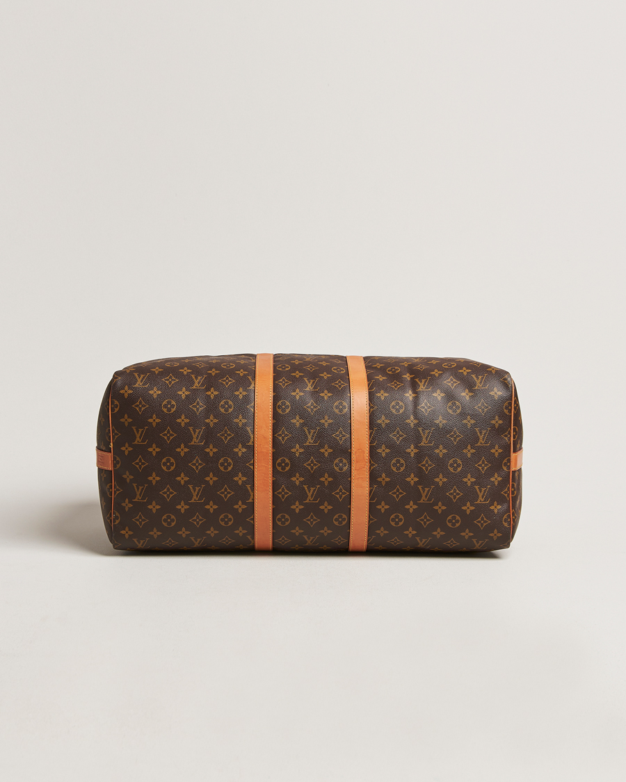 Heren | Louis Vuitton Pre-Owned Keepall Bandoulière 55 Monogram | Louis Vuitton Pre-Owned | Keepall Bandoulière 55 Monogram