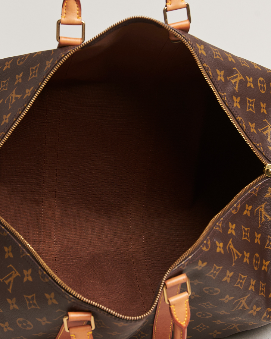 Heren | Louis Vuitton Pre-Owned Keepall Bandoulière 55 Monogram | Louis Vuitton Pre-Owned | Keepall Bandoulière 55 Monogram
