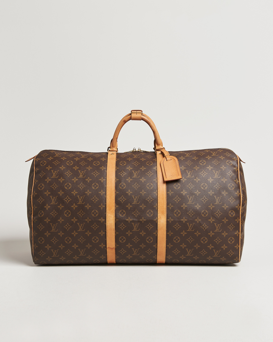 Heren | Louis Vuitton Pre-Owned Keepall 60 Monogram | Louis Vuitton Pre-Owned | Keepall 60 Monogram