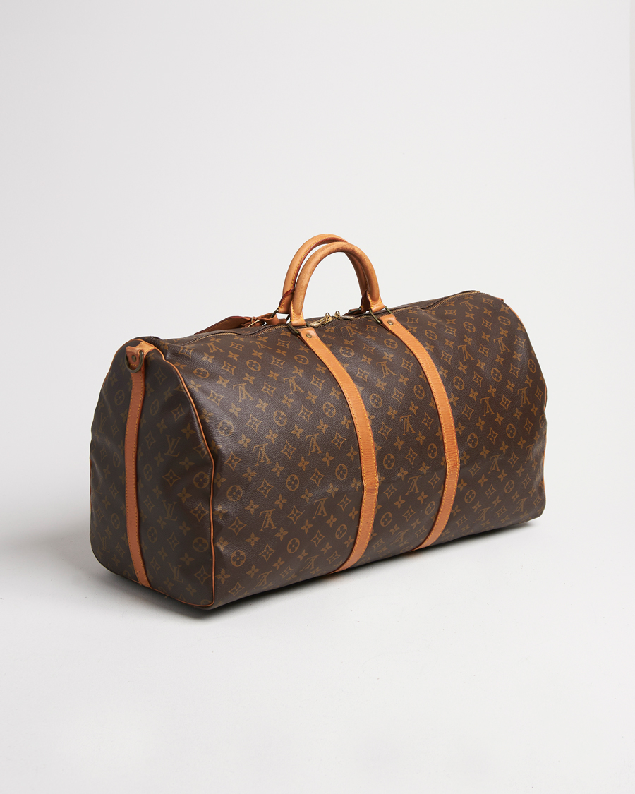 Homme | Louis Vuitton Pre-Owned Keepall Bandoulière 60 Monogram | Louis Vuitton Pre-Owned | Keepall Bandoulière 60 Monogram