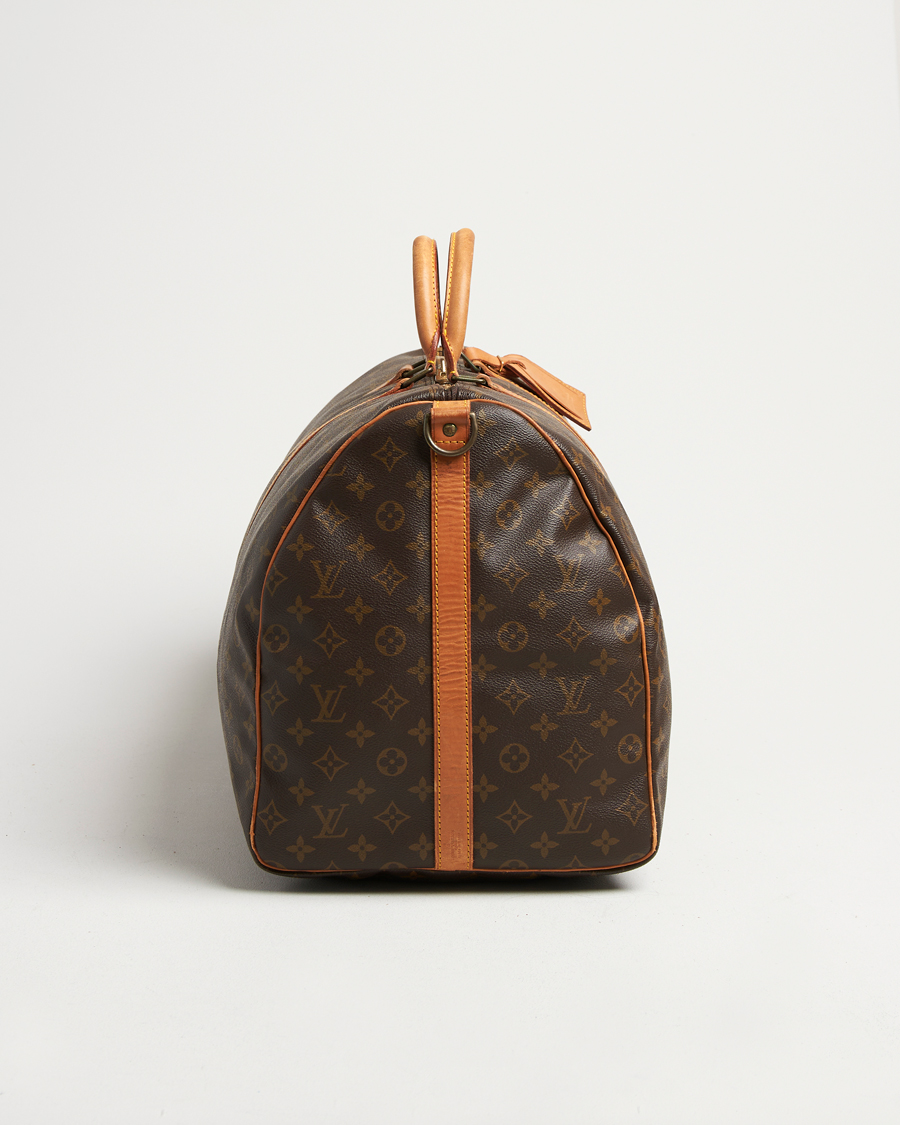 Homme | Louis Vuitton Pre-Owned Keepall Bandoulière 60 Monogram | Louis Vuitton Pre-Owned | Keepall Bandoulière 60 Monogram