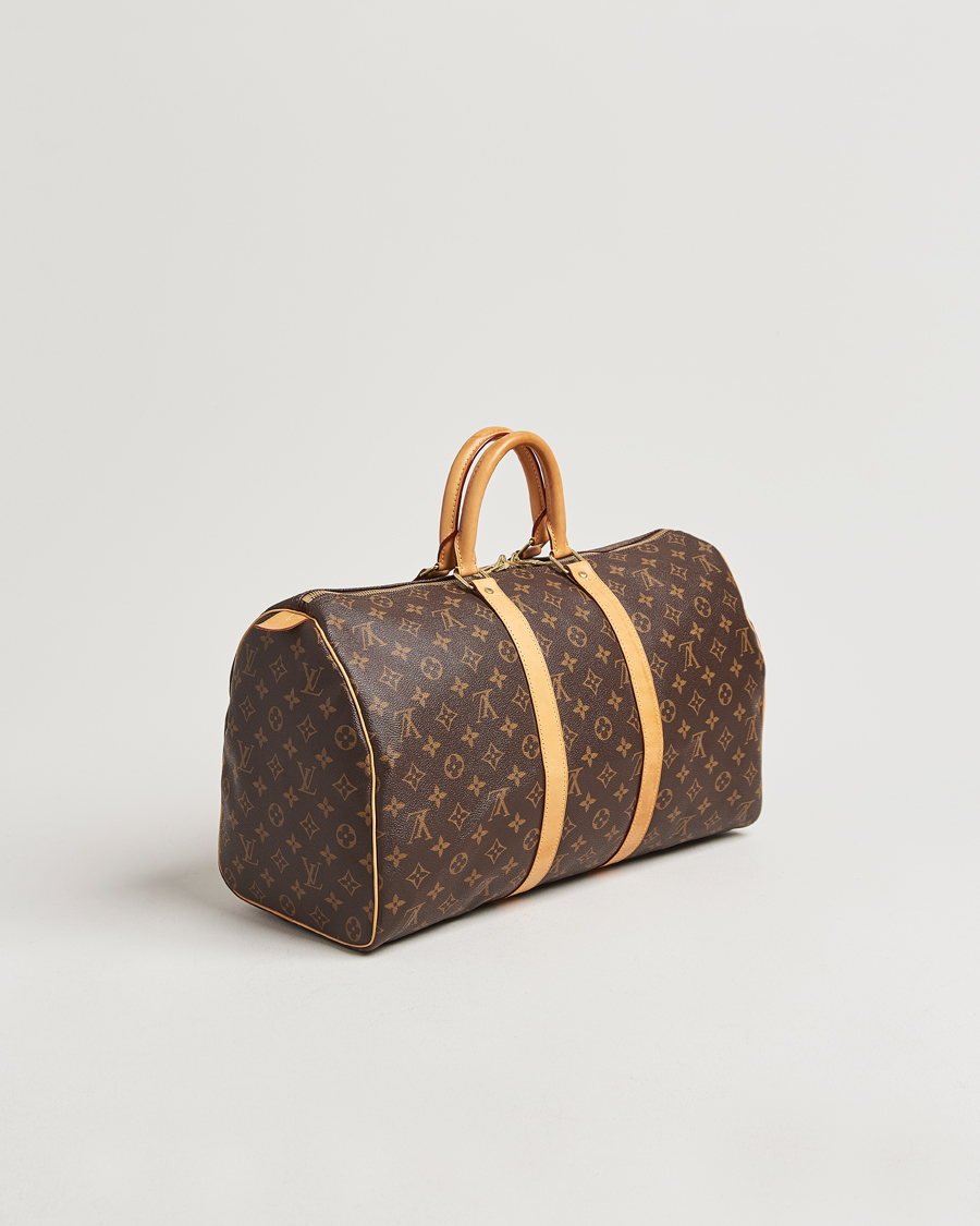 Heren | Pre-Owned & Vintage Bags | Louis Vuitton Pre-Owned | Keepall 45 Monogram