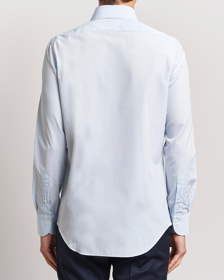 Heren | Overhemden | Finamore Napoli | Milano Slim Fit Classic Shirt Light Blue