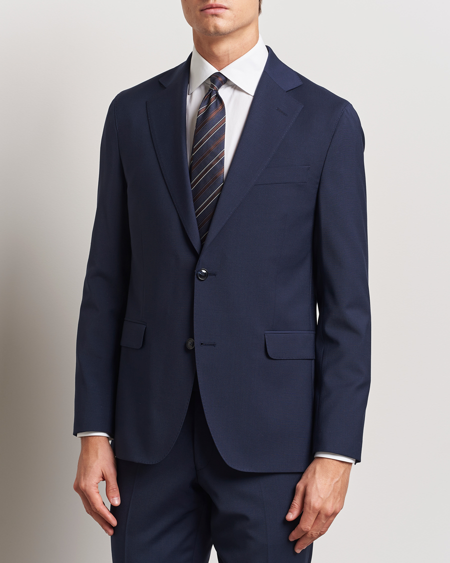 Heren | Blazers | Oscar Jacobson | Fogerty Blazer Dew Blue