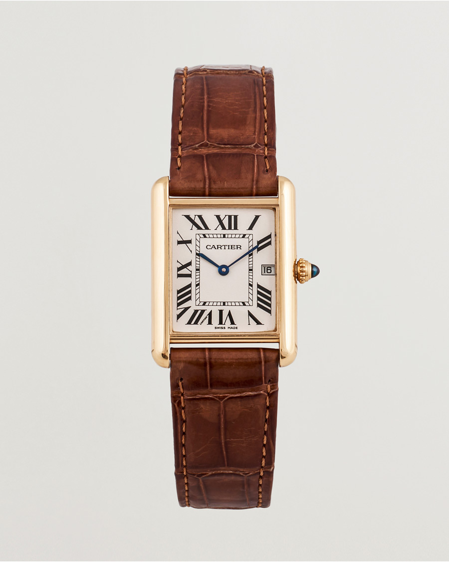 Homme | Cartier Pre-Owned Tank Louis 18K | Cartier Pre-Owned | Tank Louis 18K