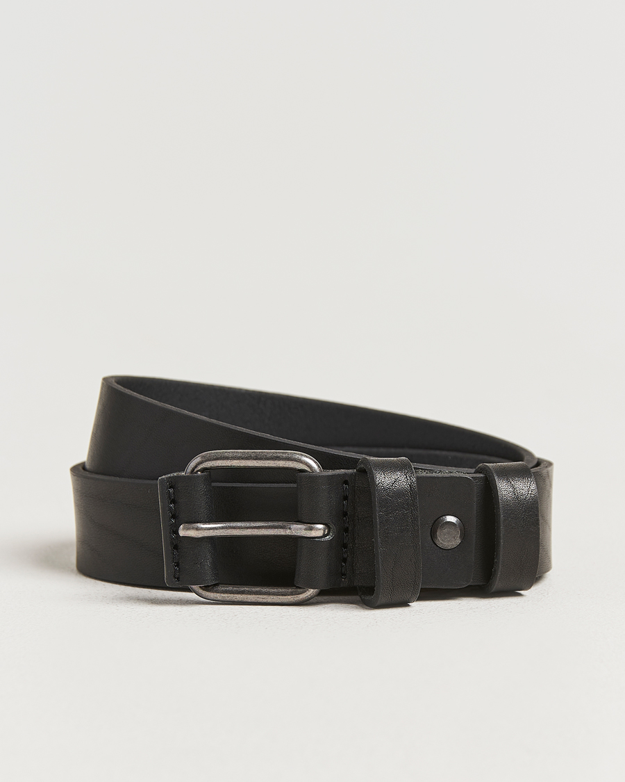Heren | Riemen | Nudie Jeans | Dwayne Leather Belt Black