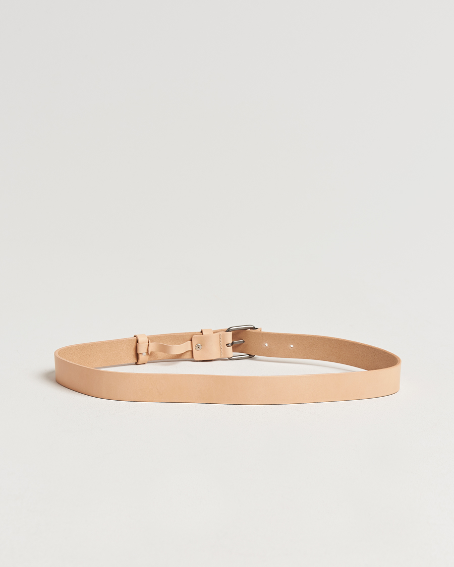 Homme | Ceintures | Nudie Jeans | Dwayne Leather Belt Natural