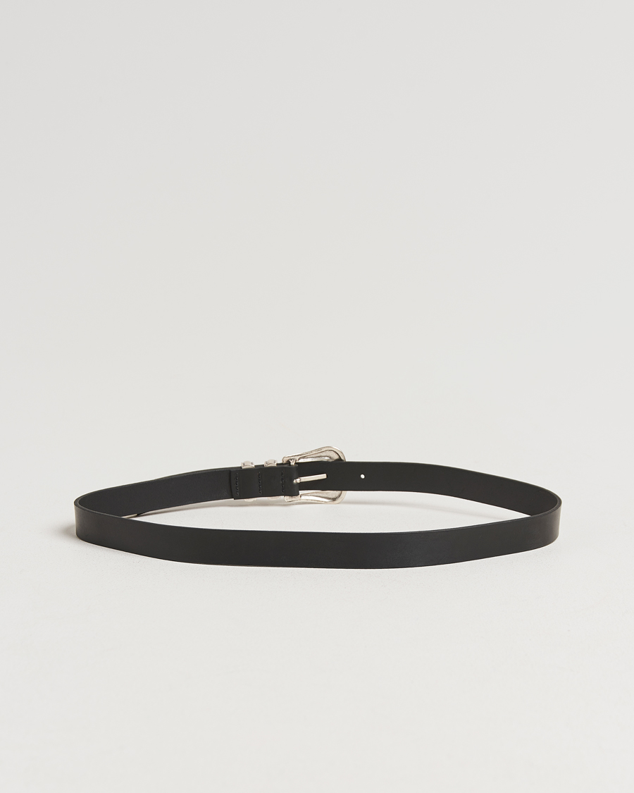Homme | Ceintures | Nudie Jeans | Western Silver Belt Black