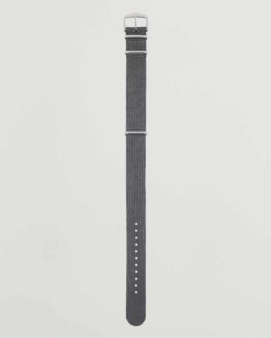 Heren | Horlogebandjes | HIRSCH | Rush Recycle Nato Watch Strap Grey