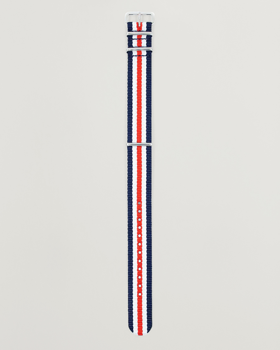 Heren | Horlogebandjes | HIRSCH | Rush Striped Nato Watch Strap