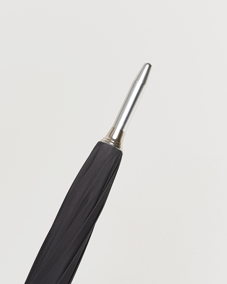 Heren | Paraplu's | Fox Umbrellas | Chestnut Straight Umbrella Black