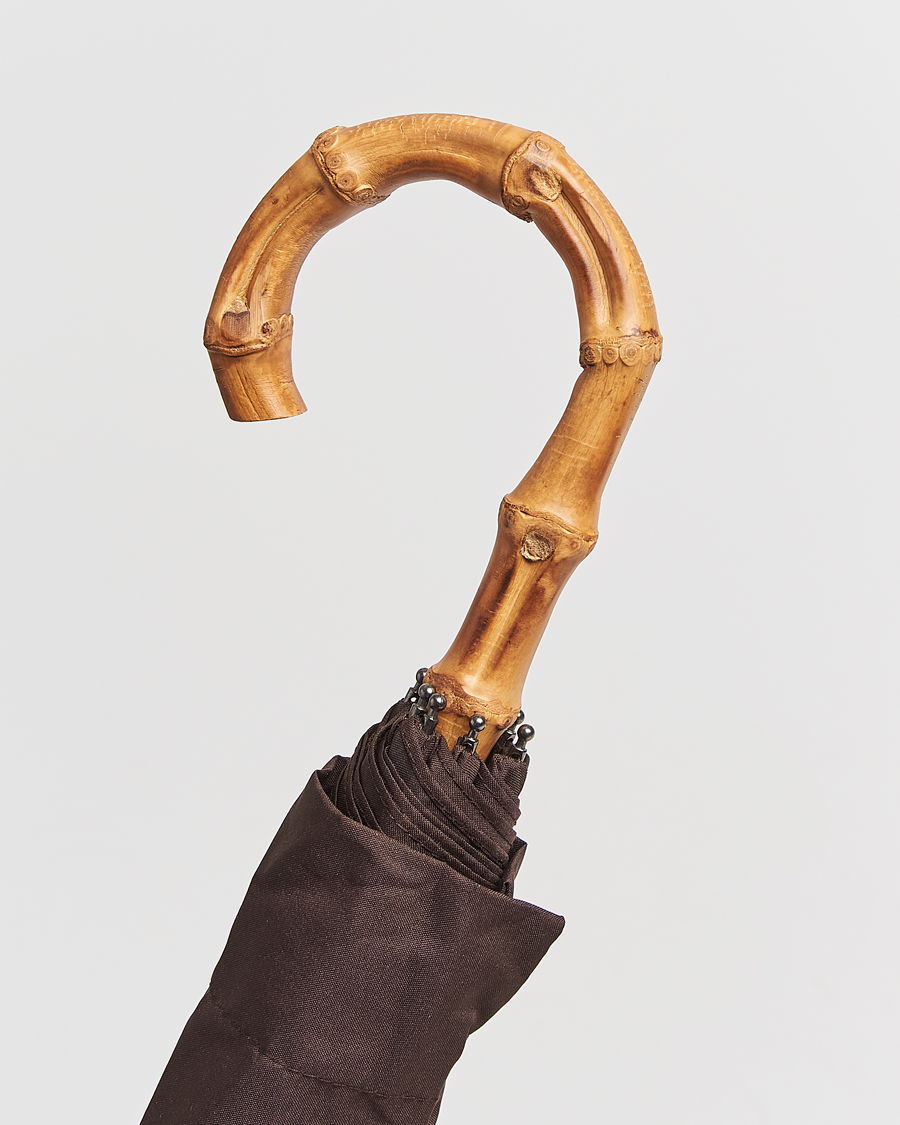 Heren | Paraplu's | Fox Umbrellas | Telescopic Umbrella Brown