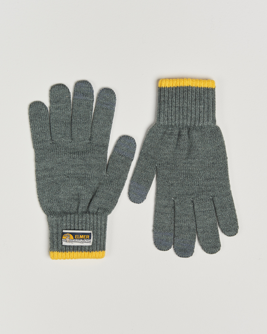 Heren | Elmer by Swany Knitted Glove Grey | Elmer by Swany | Knitted Glove Grey