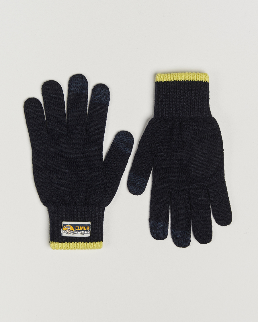 Heren | Elmer by Swany Knitted Glove Navy | Elmer by Swany | Knitted Glove Navy