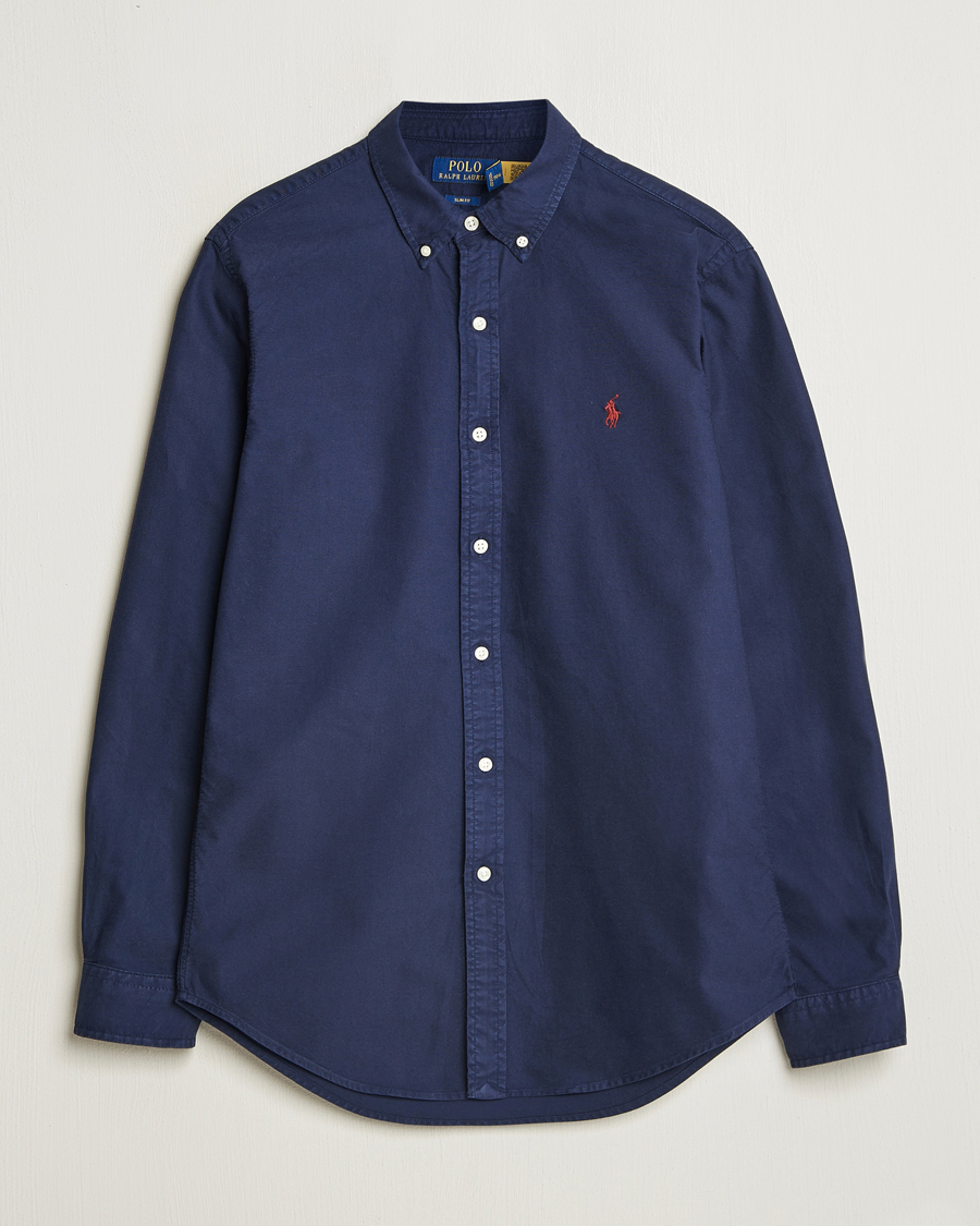 Homme | Chemises | Polo Ralph Lauren | Slim Fit Oxford Shirt Cruise Navy