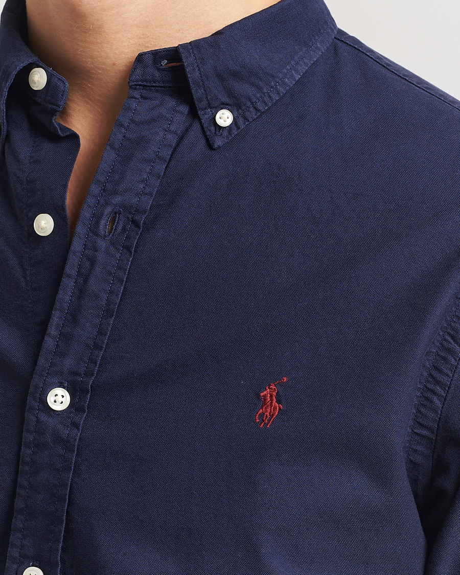 Homme | Chemises | Polo Ralph Lauren | Slim Fit Oxford Shirt Cruise Navy