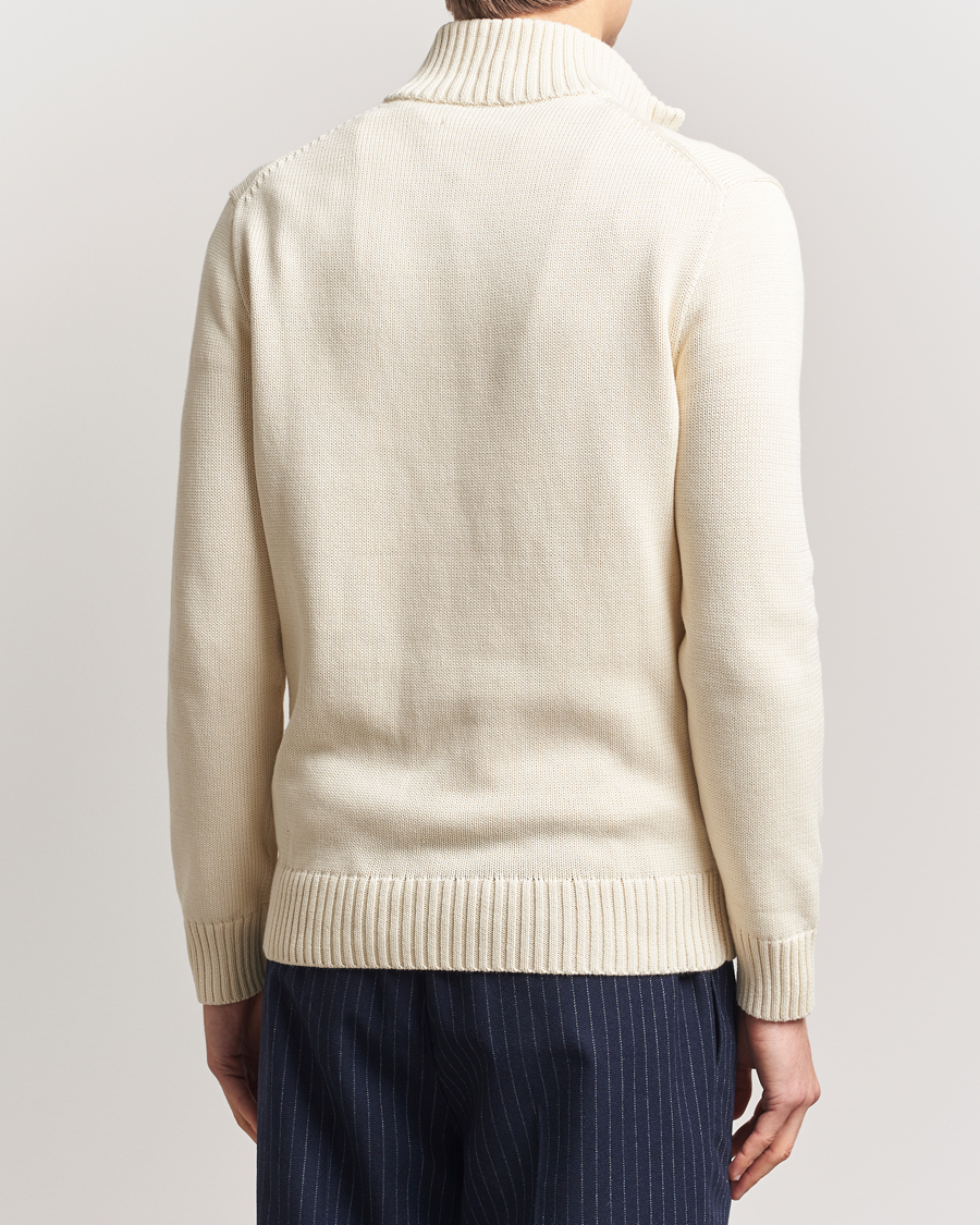 Heren | Truien | Polo Ralph Lauren | Cotton Pullover Half Zip Andover Cream