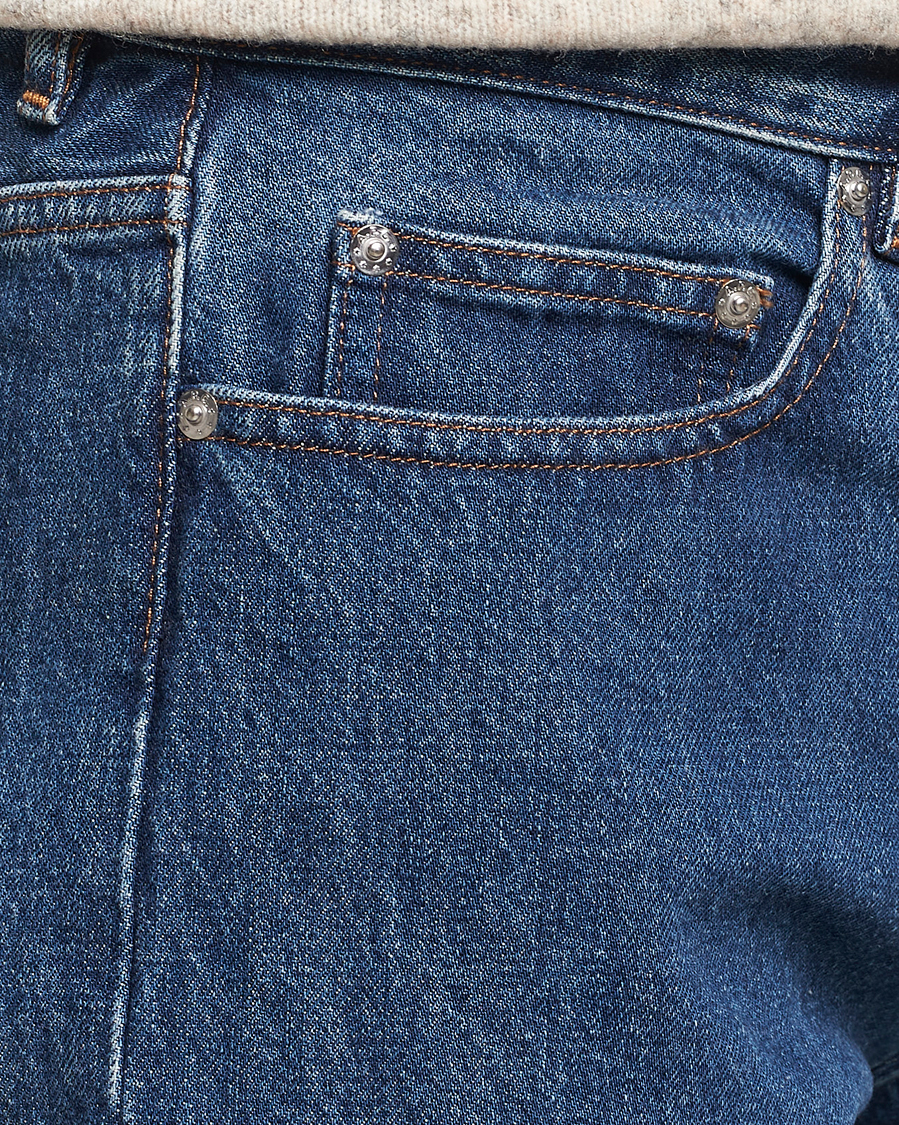 Heren | Broeken | A.P.C. | New Standard Jeans Washed Indigo