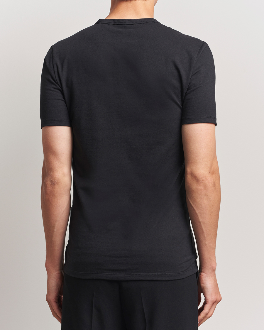 Homme | T-shirts | Calvin Klein | 3-Pack Cotton Stretch V-Neck T-Shirt Black