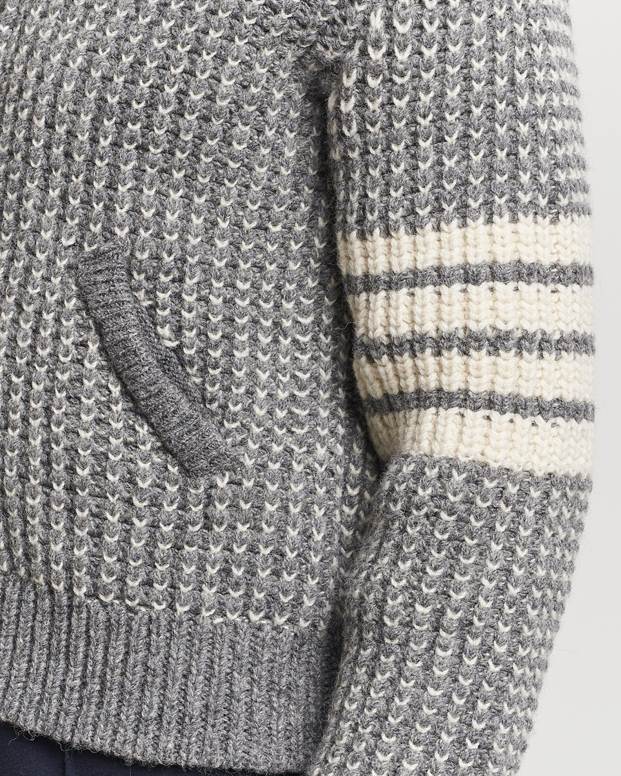 Heren | Jassen | Thom Browne | Irish Wool Bomber Jacket Medium Grey