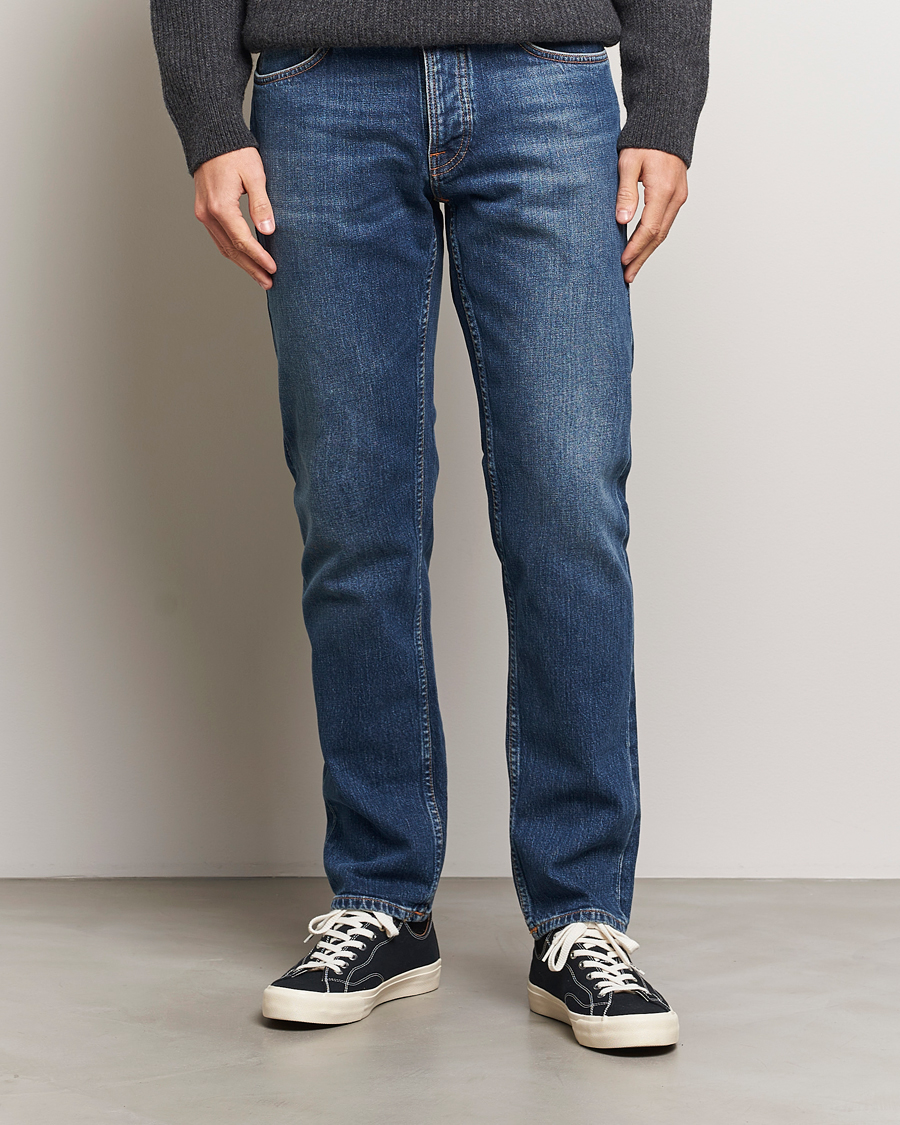 Heren | Jeans | Nudie Jeans | Solid Ollie Jeans Wild Blue