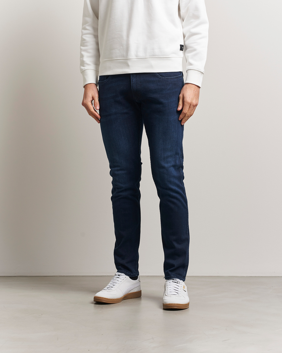 Heren | Jeans | Replay | Anbass Powerstretch Jeans Dark Blue