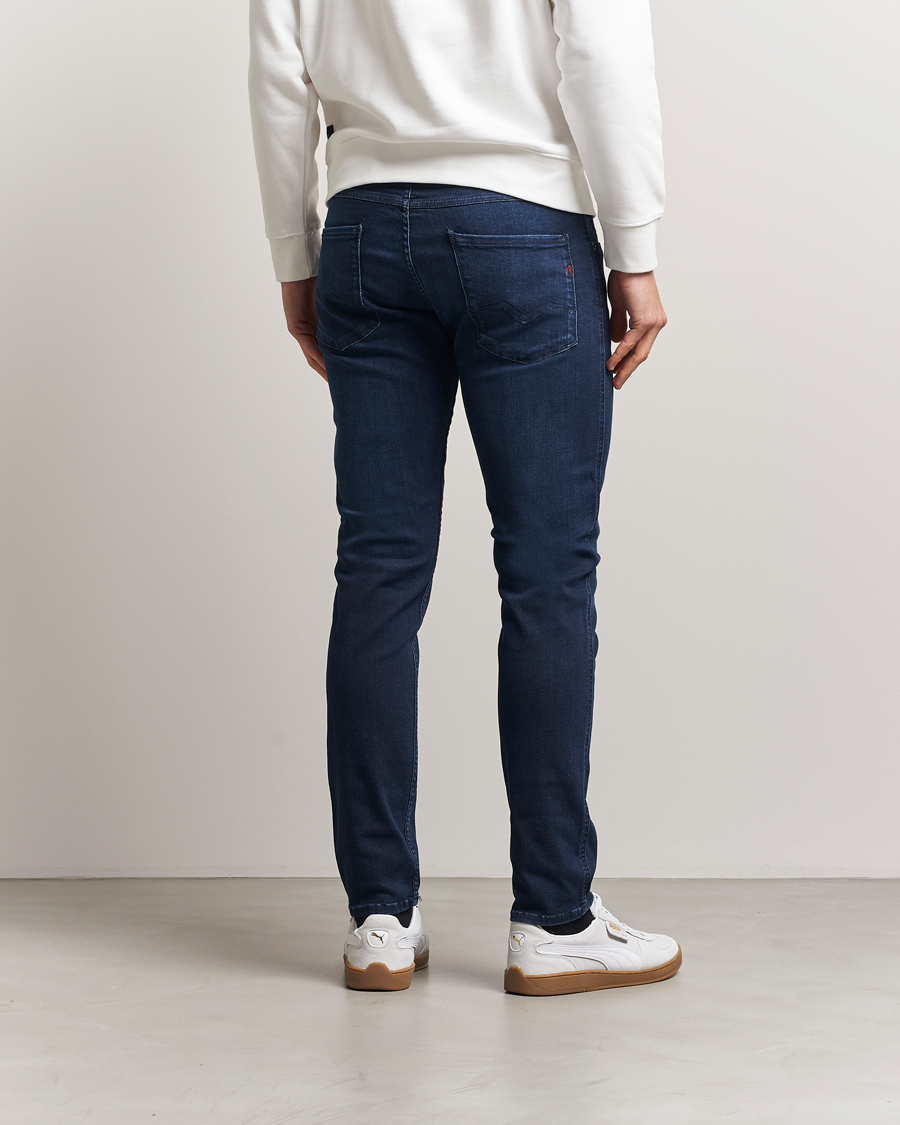Heren | Jeans | Replay | Anbass Powerstretch Jeans Dark Blue