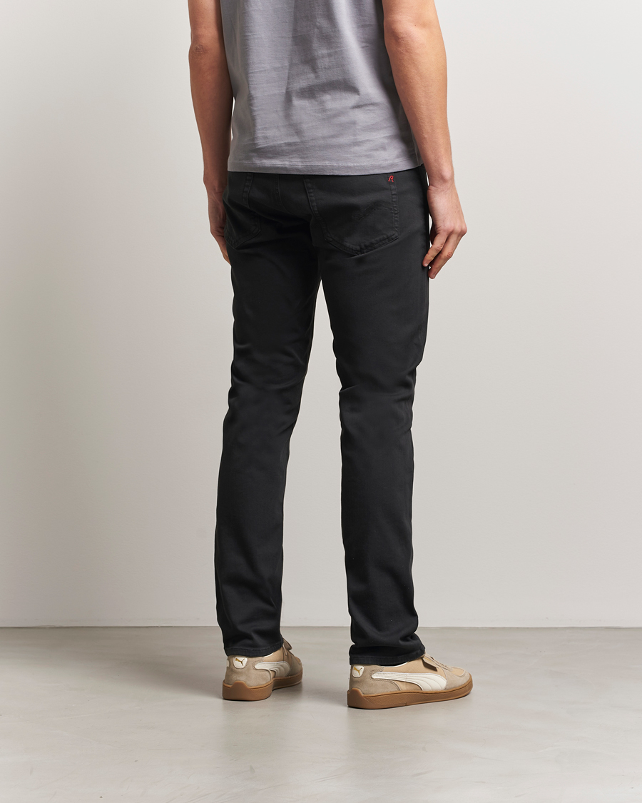 Heren | Broeken | Replay | Grover Hyperflex 5-Pocket Pants Black