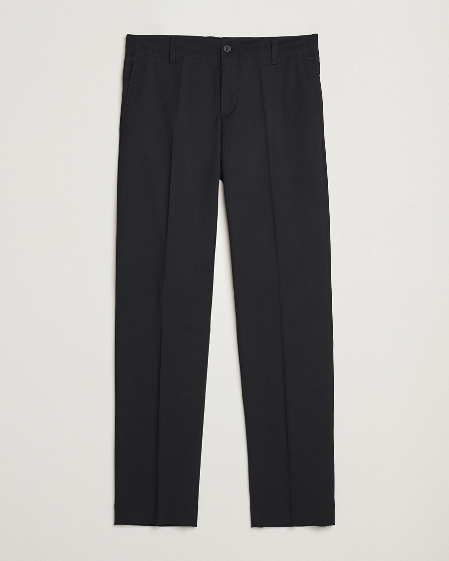 Heren | Broeken | Filippa K | Troy Tailored Drawstring Trousers Black