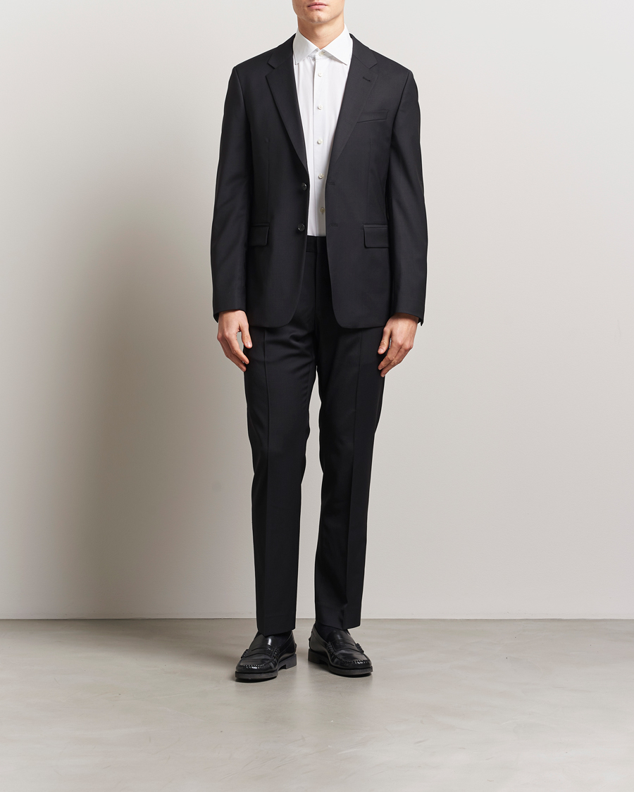 Homme | Blazers | Filippa K | Slim Wool Blazer Black