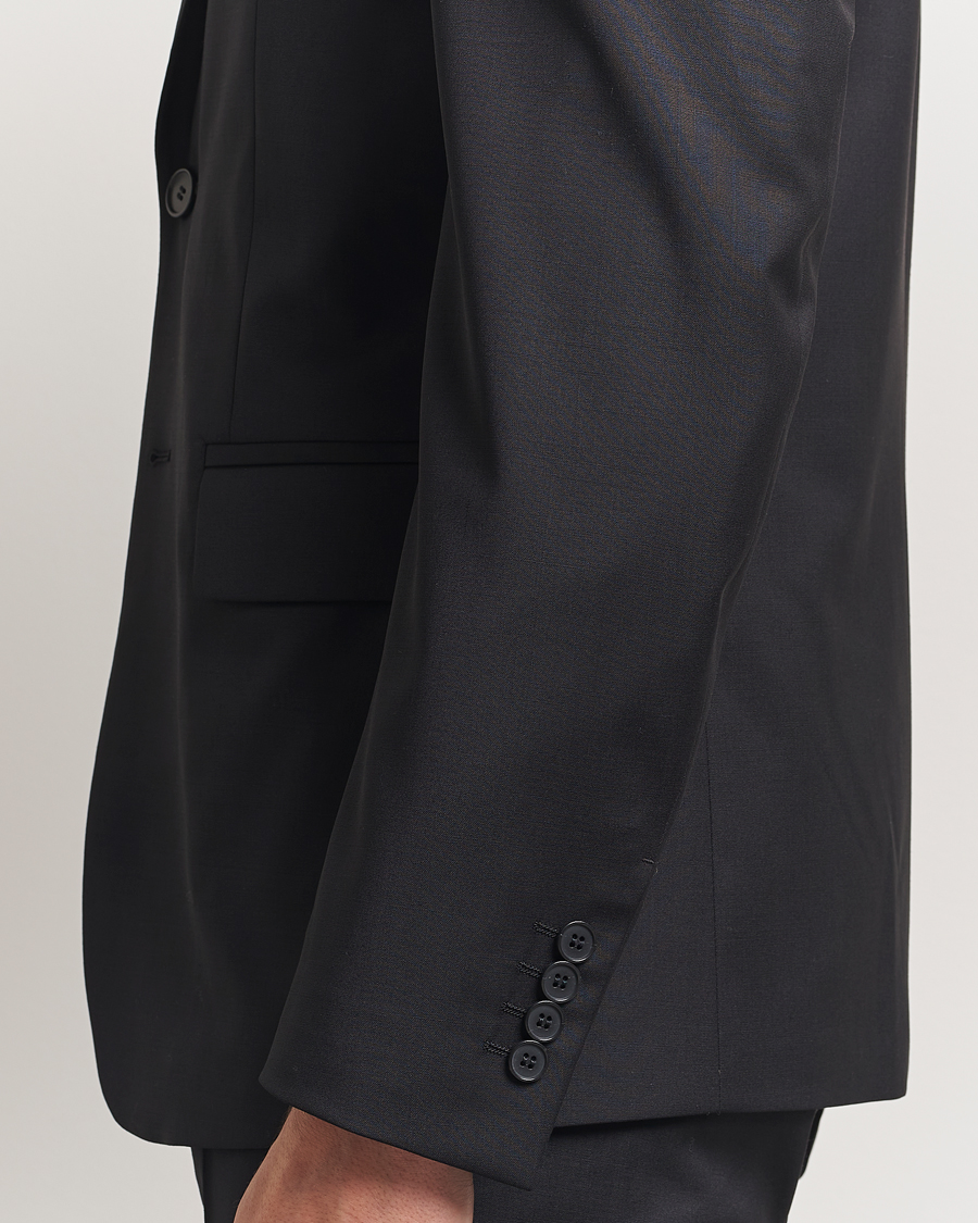 Homme | Blazers | Filippa K | Slim Wool Blazer Black