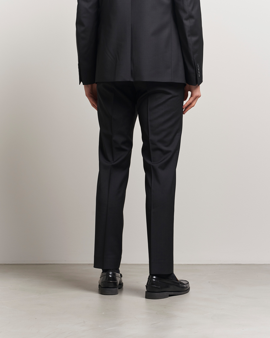 Heren | Broeken | Filippa K | Slim Wool Trousers Black