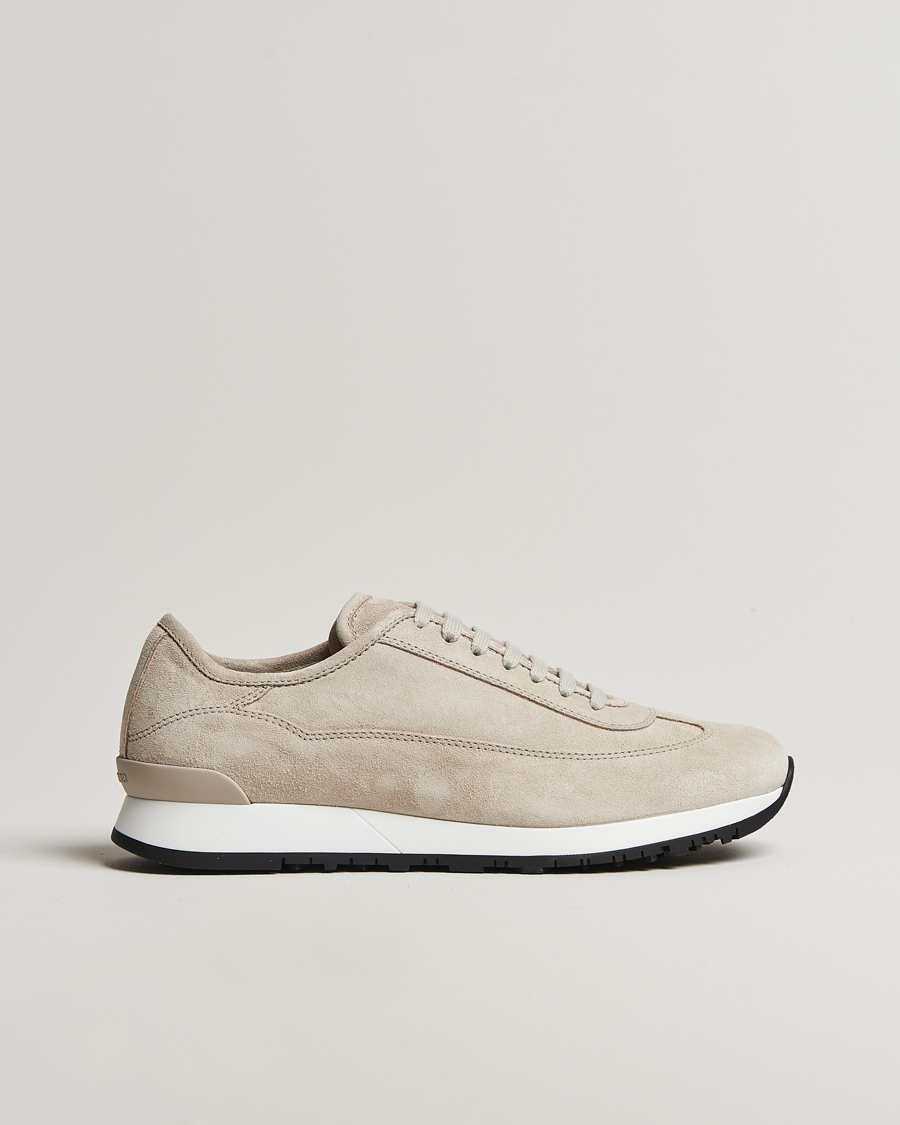 Heren | Sneakers | John Lobb | Foundry Luxury Running Sneakers Sand