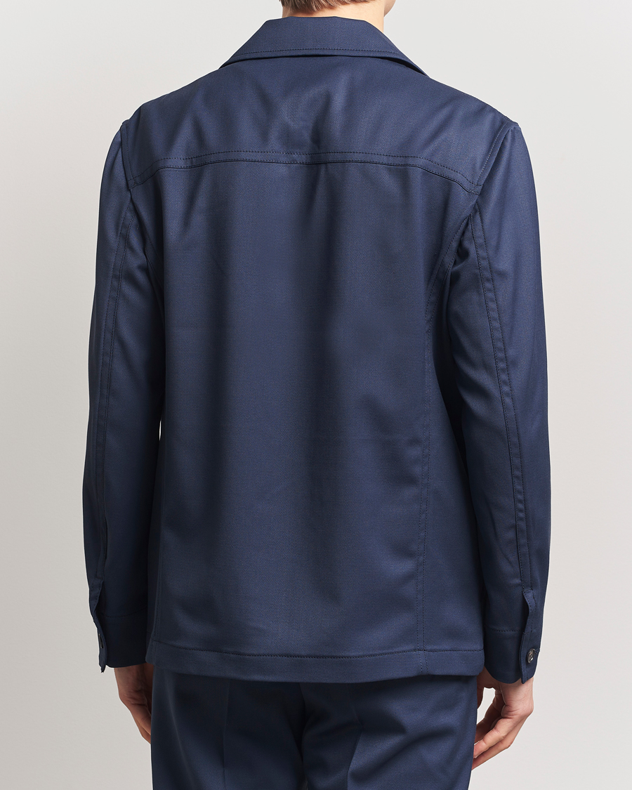 Homme | Business & Beyond | Filippa K | Work Shirt Jacket Dusk Blue