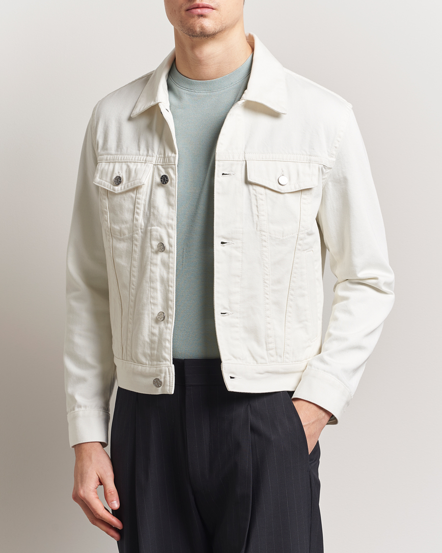 Homme | Manteaux Et Vestes | Filippa K | Classic Jean Jacket Ecru Wash