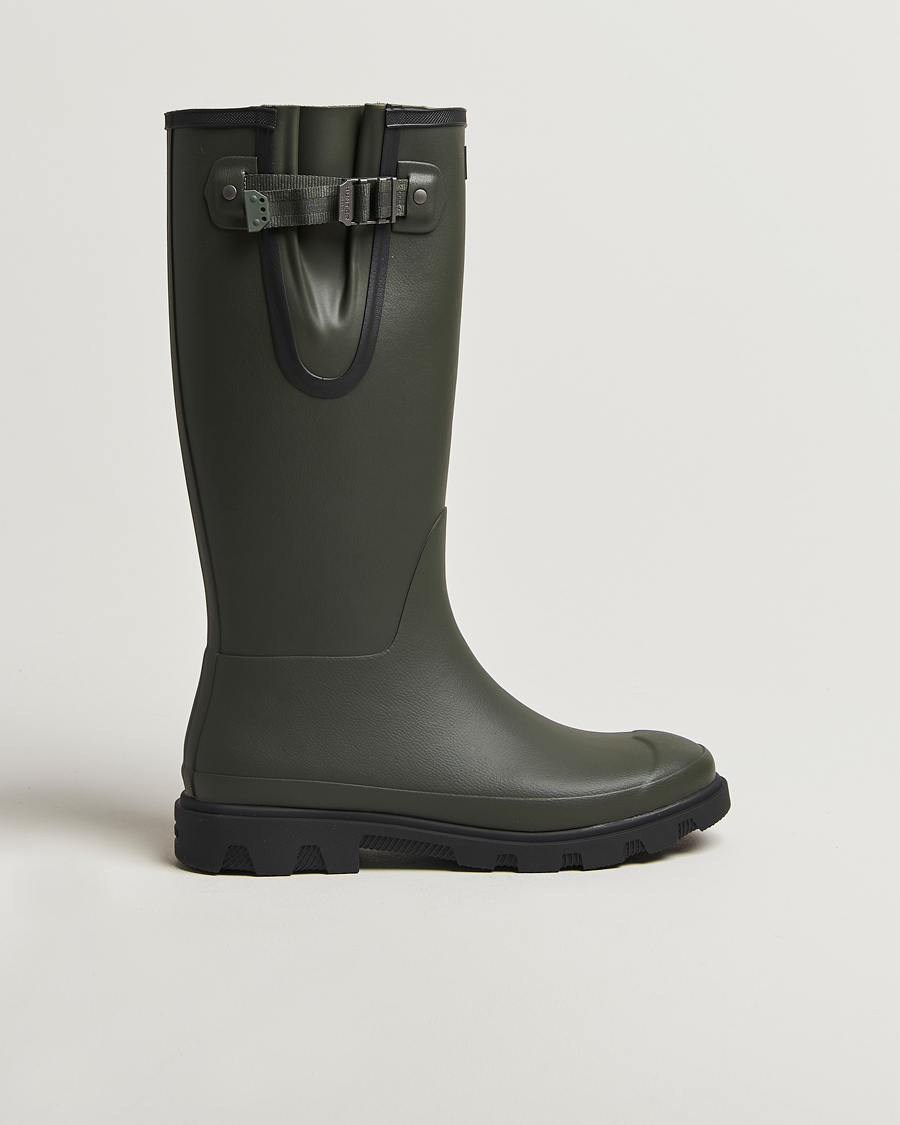 Heren | Overschoenen & Rubberlaarzen | Hunter Boots | Downpour Adjustable Boot Dark Olive