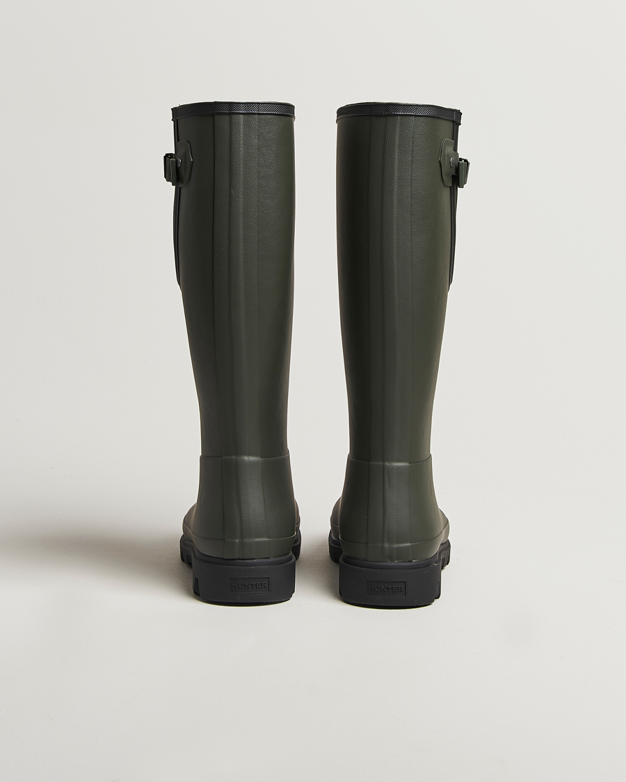 Heren | Overschoenen & Rubberlaarzen | Hunter Boots | Downpour Adjustable Boot Dark Olive