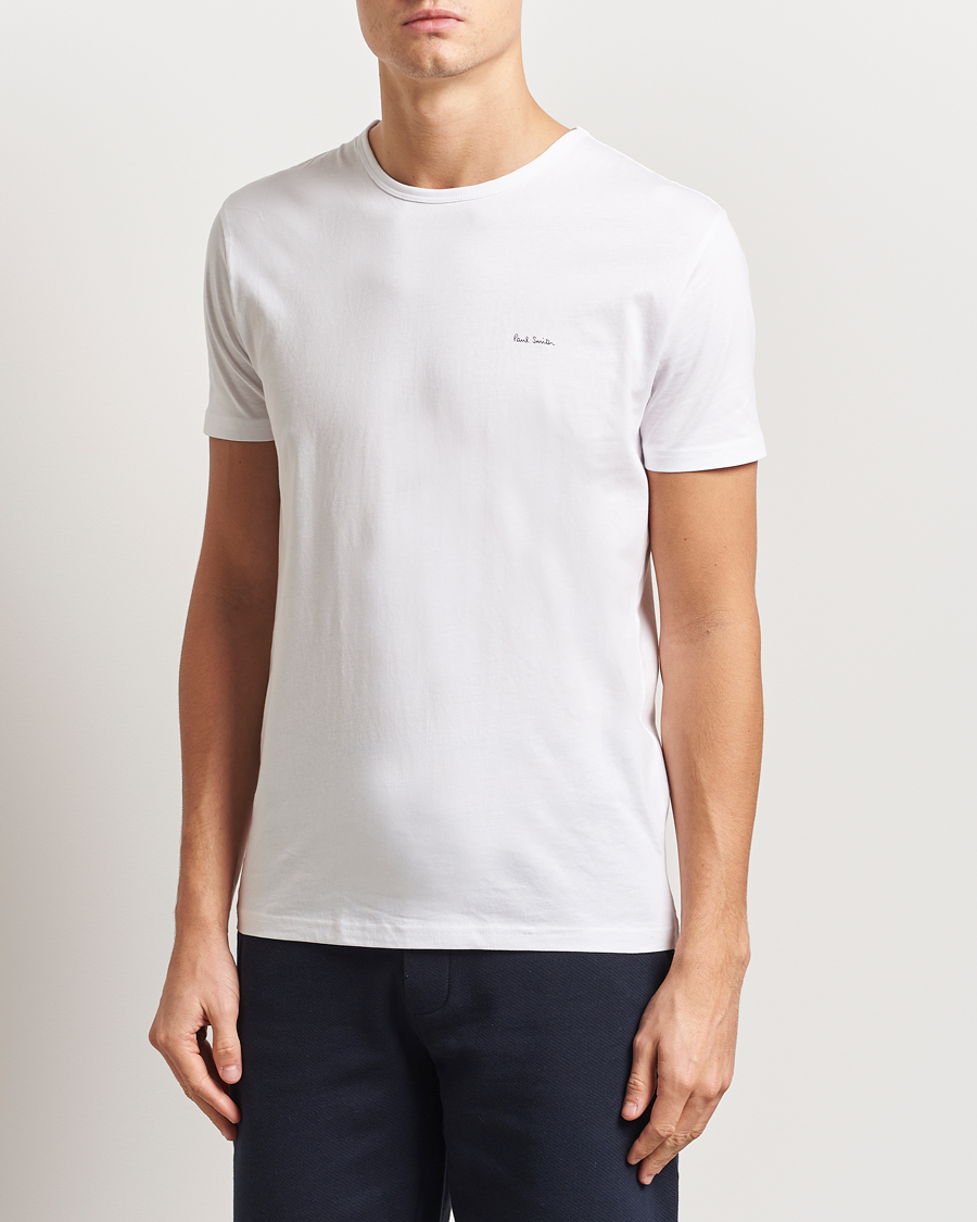 Heren | T-shirts | Paul Smith | 3-Pack Crew Neck T-Shirt White