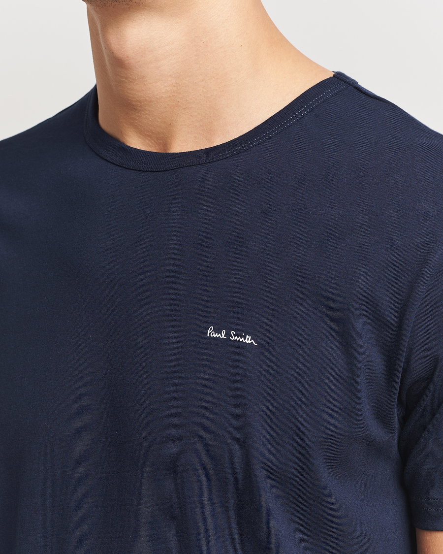Homme | T-shirts | Paul Smith | 3-Pack Crew Neck T-Shirt Navy