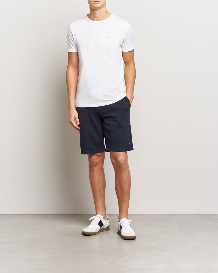 Homme | Shorts | Paul Smith | Artist Rib Sweatshorts Navy