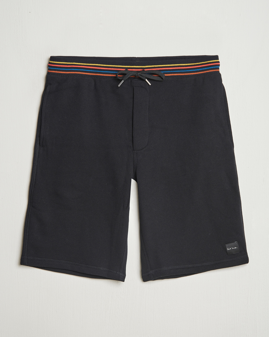 Heren | Korte broek | Paul Smith | Artist Rib Sweatshorts Black