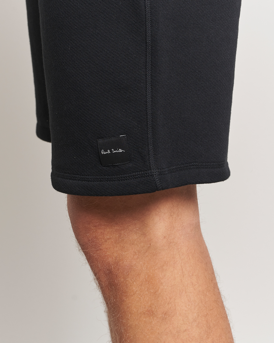 Heren | Korte broek | Paul Smith | Artist Rib Sweatshorts Black