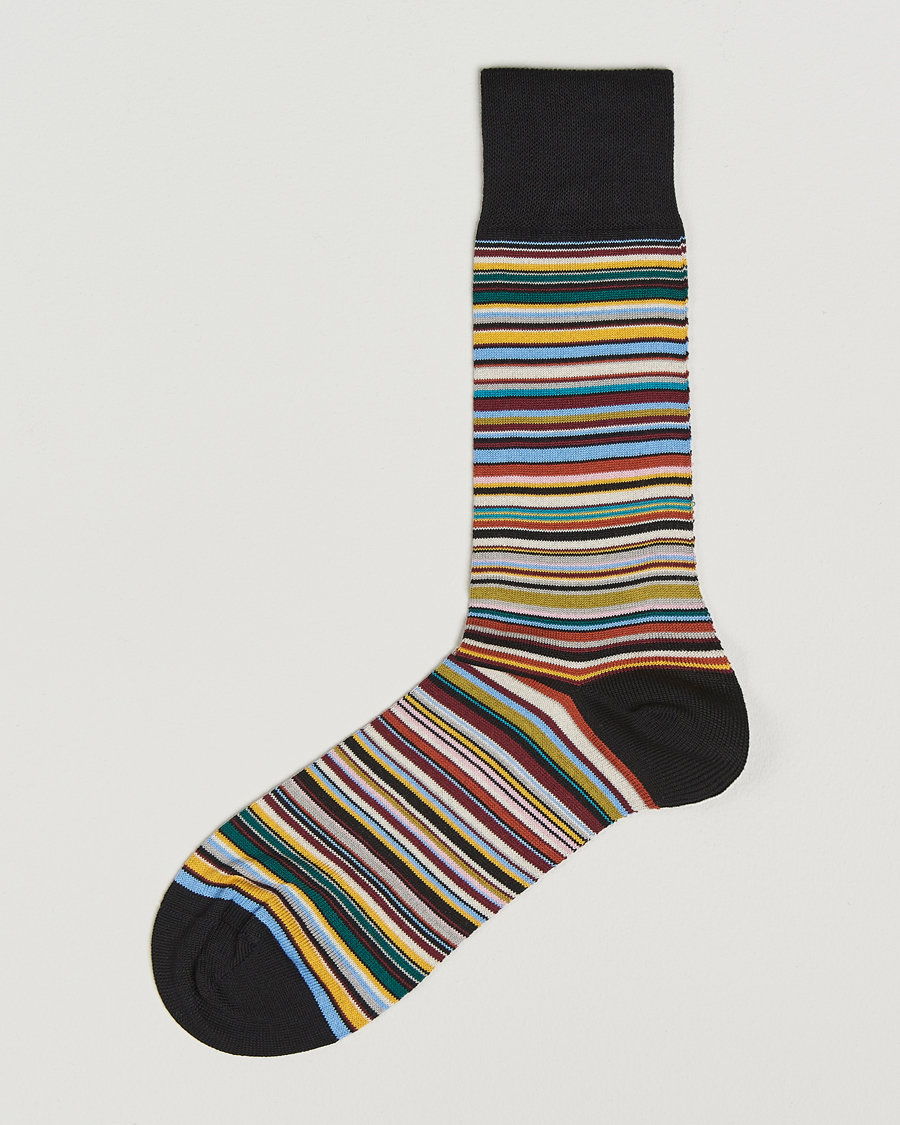 Heren | Ondergoed | Paul Smith | Paul SmithMulitstripe SocksBlack